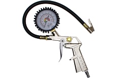 Пневматический пистолет Чеглок для подкачки шин, с манометром до 12 атм., 90-01-612