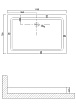 Поддон для душа Niagara Nova NG-120-80Q 120x80 прямоугольный