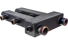 Коллектор-дублер с гидроразделителем на 1+1+1 контура Rommer RDG-0018-024013 RG008U48T8R4J4