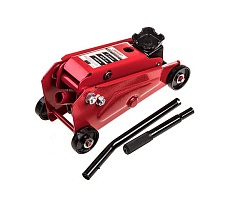 Гидравлический подкатной домкрат Skyway 2т h 148-400 мм для внедорожников в кейсе S01802011