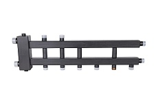 Коллектор (дублер компакт) с гидроразделителем Rommer Rdg-0060-024035 на 3+1+1 контура, до 60 квт RG0091IIMS46GK