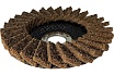Круг лепестковый полировальный войлочный COARSE 125x22 мм Vertextools 12125-1