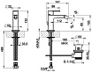Смеситель для биде Gessi Via Manzoni 38607-031 хром