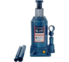 Бутылочный домкрат с клапаном Forsage 10т, низкий, h min 190мм, h max 360мм F-T91007