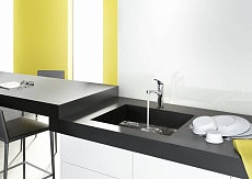 Смеситель для кухни Hansgrohe Focus 31806800, сталь