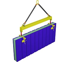 Комплект приспособлений для мягких панелей САМСОН КГП 01 0,5т L=6м с ЗСТу-0,25-50-250 080100048705
