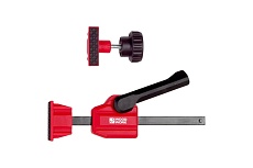 Прижим верстачный WOODWORK эксцентриковый для отверстия 19 мм комплект 2 шт CLM-006
