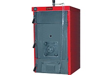Напольный твердотопливный котел Roda Brenner Fest BF-95 с чугунным теплообменником 000018794