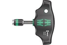 Рукоятка-битодержатель WERA Т-образная, с патроном Rapidaptor, 1/4" x 45 мм WE-023404