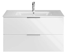 Тумба с раковиной Kerama Marazzi Piano 95 см белый глянцевый