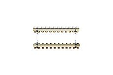 Коллекторная группа Tiemme 12 выходов, 1&quot;, 3/4х18 3870134