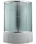 Душевая кабина Timo Comfort T-8835 135x135, c г/м, матовые стекла (Fabric Glass), хром
