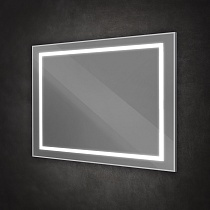 Зеркало BelBagno SPC-KRAFT-1000-800-SENS-AL 100x80 см сенсорный выключатель, сатин