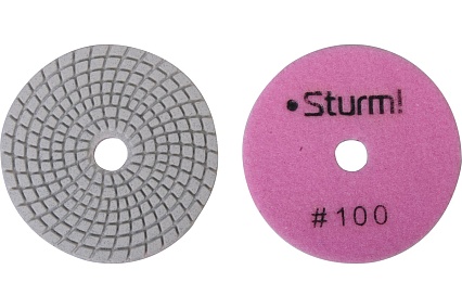 Круги шлифовальные гибкие Sturm ! 9012-W100-100