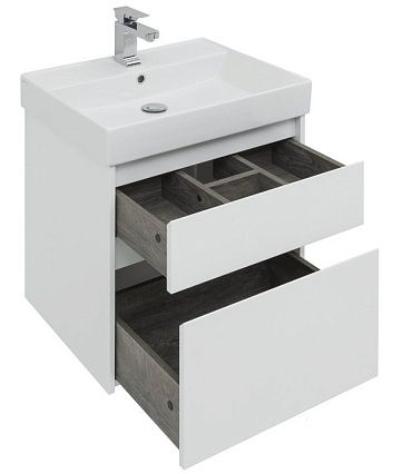 Мебель для ванной Aquanet Nova Lite 60 см, 2 ящика