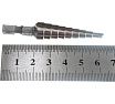 Сверло ступенчатое по металлу (9 ступеней; 4-12 мм; HSS) Makita D-40082