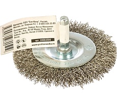 Щетка дисковая по нержавейке 75 мм, 30 шт для дрелей Профоснастка 20902006