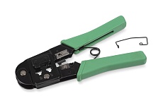 Обжимной инструмент Cabeus для RJ-45 (8р8с), RJ-11/12 (6р6с, 6р4с, 6р2с) HT-268