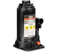 Домкрат гидравлический AVS HJ-B10T, 10т, 200-405 мм, с клапаном (сумка, ремкомплект) A07087S