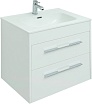 Мебель для ванной Aquanet Августа 60 см, 2 ящика, белый