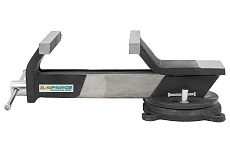 Тиски стальные поворотные iLOFORCE с наковальней 8&quot; (200мм) IF-6540808(60995)