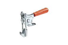 Вертикальная натяжная защелка KUKAMET со скобой и крюком 351-3