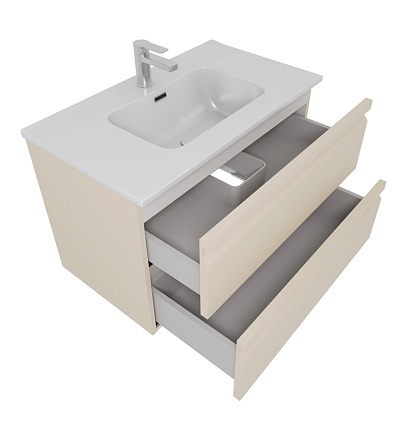 Тумба с раковиной Aquatek Вега 80 см AQ77080