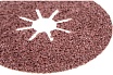 Круг шлифовальный фибровый Flex 243-007 (5 шт; 125 мм; P24; 12000 об/мин; 80 м/с) Hammer 526835