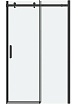 Душевая дверь Grossman Classic 140x195 прозрачное, черный матовый 100.K33.04.140.21.00