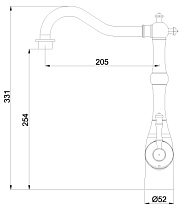 Смеситель для кухни Lemark Expert LM5081S сталь