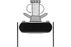 Пластиковая заглушка Huntingdon Д=150 мм 148 - 162 мм 1/2" PSP2150