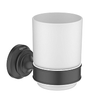 Держатель для стакана Aquatek Классик AQ4504MB черный матовый