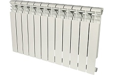 Алюминиевый радиатор Rommer Profi 500 AL500-80-80-100 12 секций RAL9016 82486