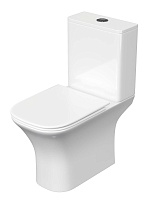 Унитаз-компакт Aquatek Optima Square AQ4411-00 безободковый, с микролифтом