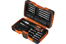 Реверсивная отвертка-держатель Кратон Complect SSK-05 с битами и торцевыми головками 62 предмета в кейсе 2 09 05 005