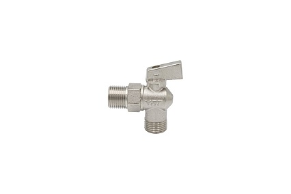 Угловой шаровой кран VRT 1/2'' - 1/2'' нар/нар рукоятка сверху 522219