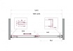 Душевая дверь BelBagno SOFT_CLOSE-1-BF-1-120-C-Cr 120x200 прозрачная, хром