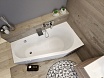 Акриловая ванна Riho Delta Plug & Play 160x80 L/R, с монолитной панелью