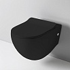 Крышка-сиденье Artceram FILE 2.0 FLA014 17 с микролифтом, черный матовый