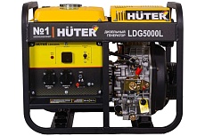 Дизельный электрогенератор Huter LDG 5000L 64/2/11
