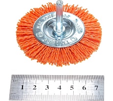 Щетка нейлоновая дисковая (75 мм; Р80; хвостовик 6 мм) Makita D-45593