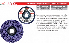 Диск зачистной полимерный 125х15х22.23 мм SKYWER SK-PCDIN125