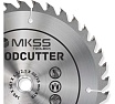Диск пильный по дереву MKSS Toolbox Woodcutter WC1600 160x36Тх20/16 мм WC16003620