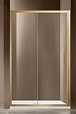 Душевая дверь Vincea Garda VDS-1G140CLG 140x190 брашированное золото, прозрачная