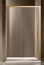 Душевая дверь Vincea Garda VDS-1G140CLG 140x190 брашированное золото, прозрачная