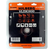 Диск пильный Vezdehod 216х30 мм, 60Т, 7º Hilberg HV218