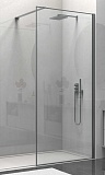 Душевая перегородка Vincea Walk-In VSW-1HS100CLGM 100x200 вороненая сталь, прозрачное