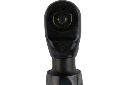Пневматическая трещотка Wiederkraft со сменными приводами 1/4", 3/8", привод для бит 1/4", 6.3 мм WDK-21340