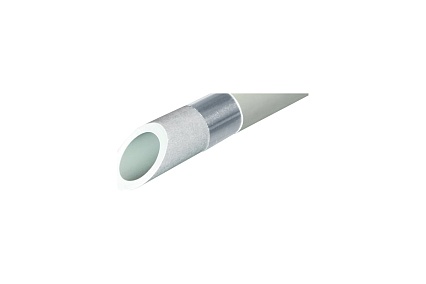 Труба PP-RCT 20х2.8, 4м с алюминиевым слоем без перфорации FV-Plast Stabioxy 106420
