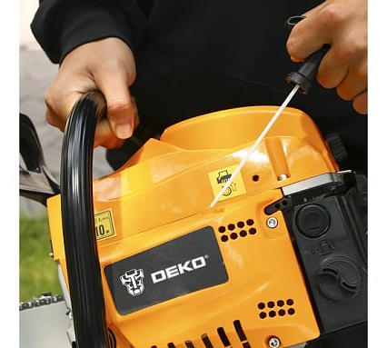 Бензопила Deko DKCHS 62-20, 3,7 л.с., 62 куб.см, 20 065-1225